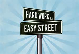 Hard Work Street Signs from Google Images