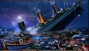 The Sinking of the Titanic from Bing Images
